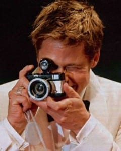 Brad Pitt Photographer