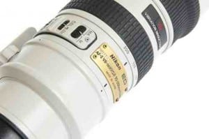 Old Nikkor lenses restored and painted white