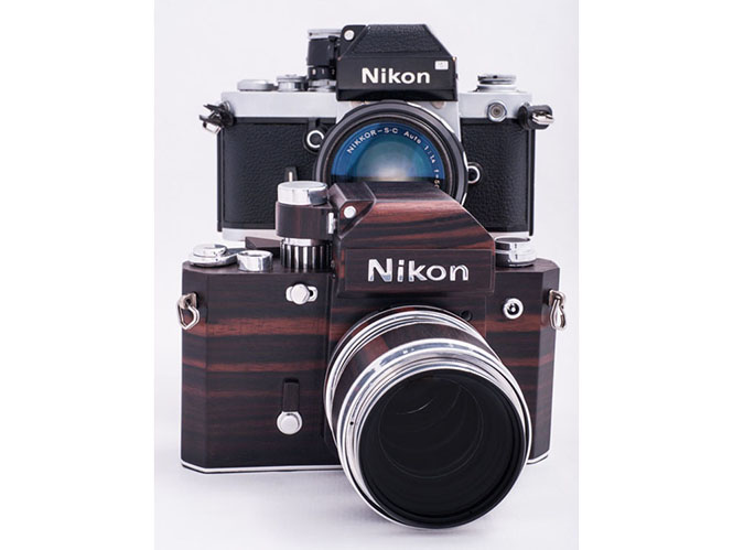 Wooden Nikon F2 digital