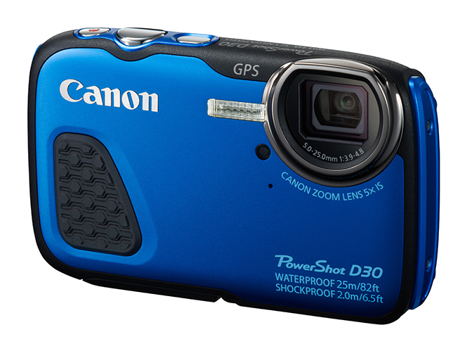 CanonPowerShot D30 BLUE BCK
