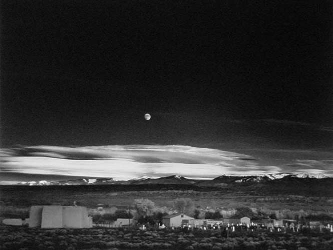 Ansel Adams Moonrise