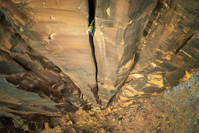 Rock Climbing, Moab, USA by Max Seigal 
