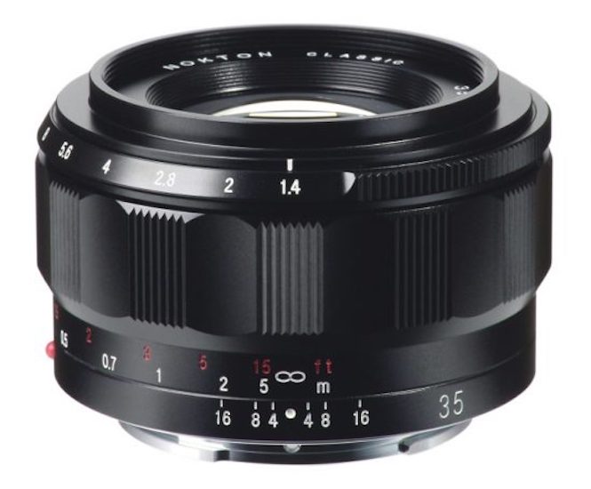 Voigtlander Classic NOKTON 35mm f:1.4 lens E-mount