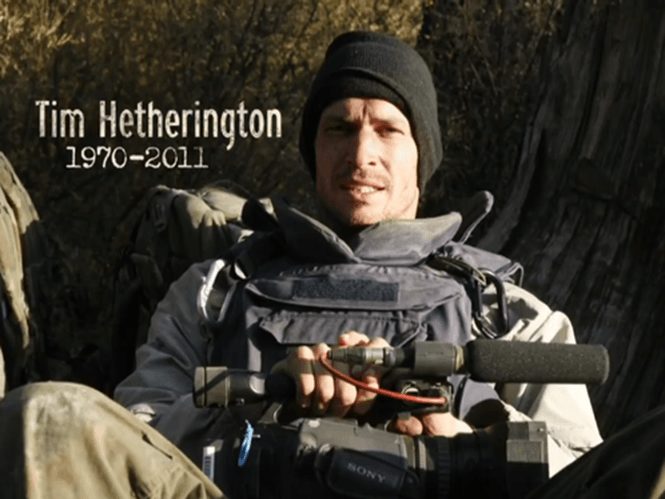 Το ντοκιμαντέρ του HBO για τον φωτορεπόρτερ Tim Hetherington κάνει πρεμιέρα στις 18 Απριλίου