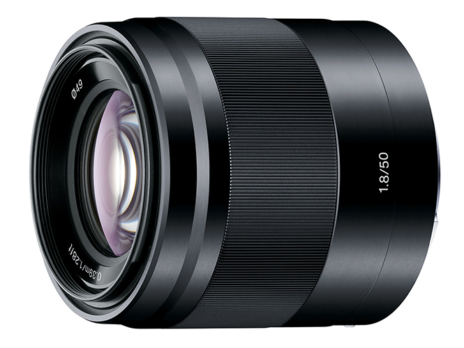 Ο Sony E 50mm f/1.8 διαθέσιμος και σε μαύρο χρώμα