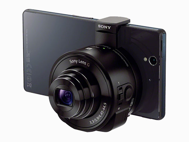 Πρώτες εικόνες των επαναστατικών φακών-καμερών Sony DSC-QX10 και Sony DSC-QX100