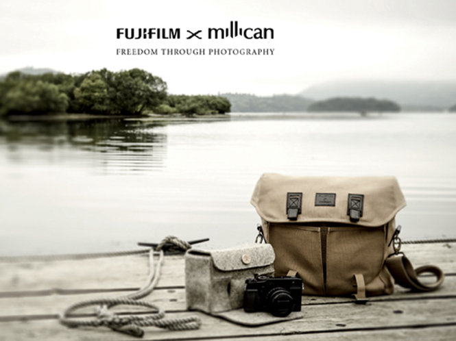 Τσάντες της Millican για τη σειρά μηχανών X της Fujifilm