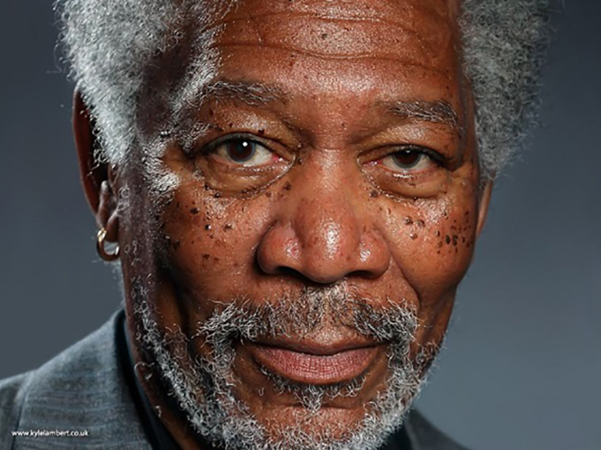 Video προσπαθεί να αποδείξει ότι η ζωγραφία του Morgan Freeman είναι ψεύτικη
