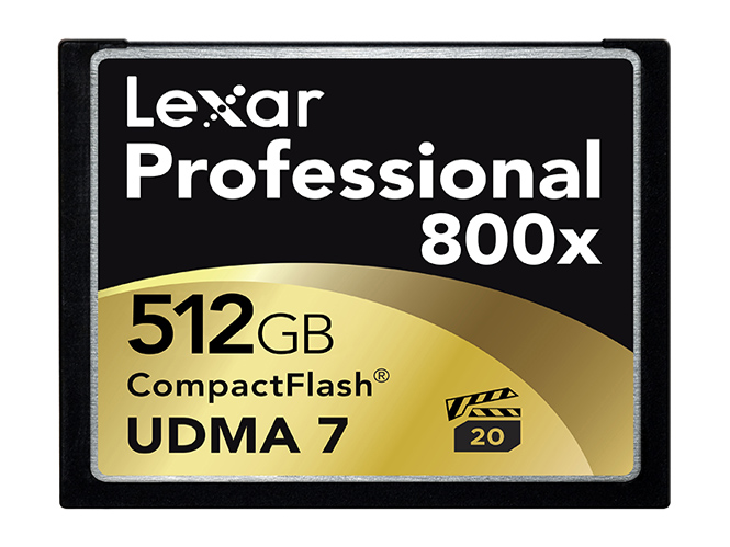 Η Lexar προσθέτει στην επαγγελματική σειρά καρτών μνήμης χωρητικότητες στα 256GB και 512GB
