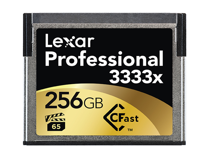 Η Lexar ανακοίνωσε τη Lexar Professional 3333x CFast 2.0, την πιο γρήγορη κάρτα μνήμης στον κόσμο
