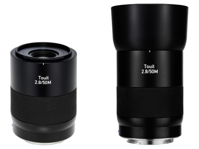 Νέος Zeiss Touit 2.8/50M για Fujifilm και Sony mirrorless μηχανές
