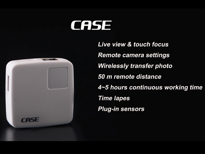 CASE, νέα συσκευή ασύρματου ελέγχου για την Canon, Nikon και Pentax μηχανή σας