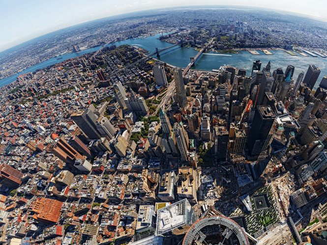 Δείτε την φοβερή πανοραμική εικόνα 360 μοιρών από το ψηλότερο κτίριο του Δυτικού ημισφαιρίου