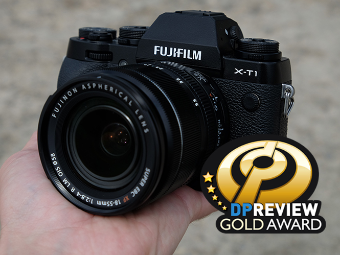 Fujifilm X-T1, χρυσό βραβείο από την ιστοσελίδα Dpreview
