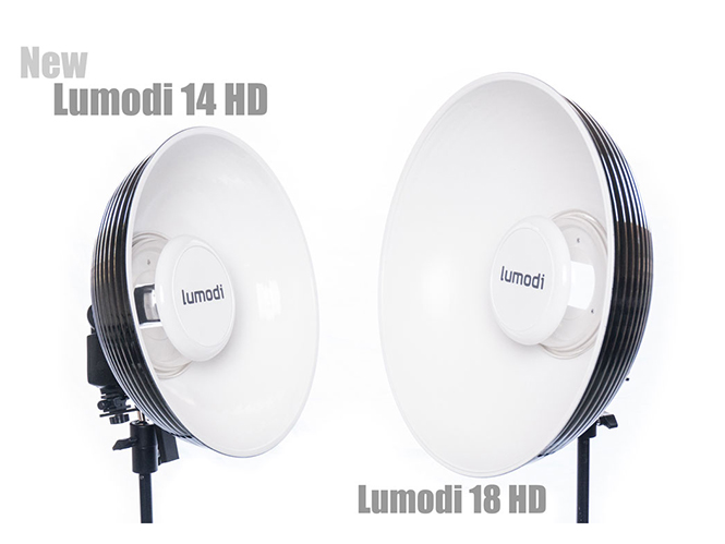 Νέα beauty dishes για το speedlight flash σας από την Lumodi