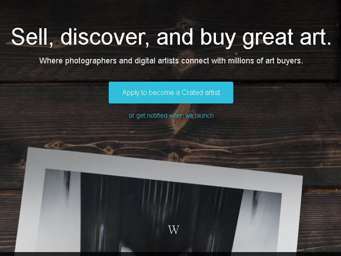 Crated, νέα ιστοσελίδα για πώληση φωτογραφιών