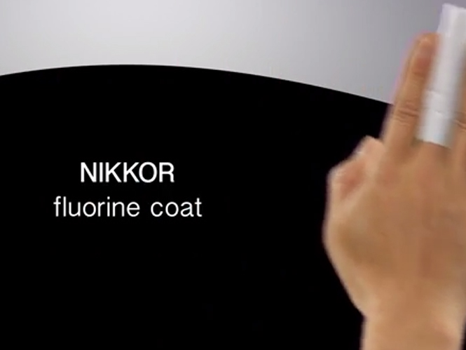 Επίστρωση fluorine της Nikon. Δείτε σε video τις ιδιότητες της