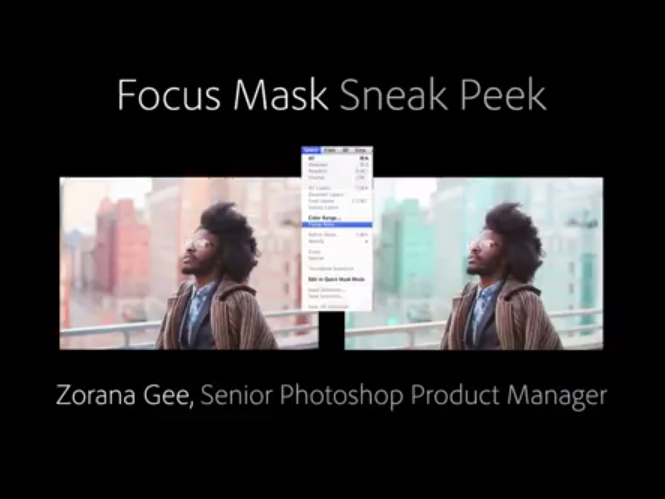 Focus Mask, έρχεται η δυνατότητα επιλογής των περιοχών μίας εικόνας που είναι εντός εστίασης