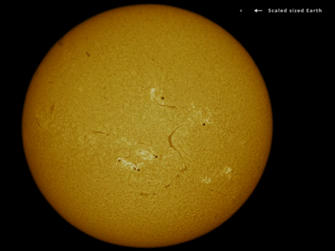 Time Lapse video με ηλιακό τηλεσκόπιο δείχνει την μεγαλοπρέπεια του Ήλιου