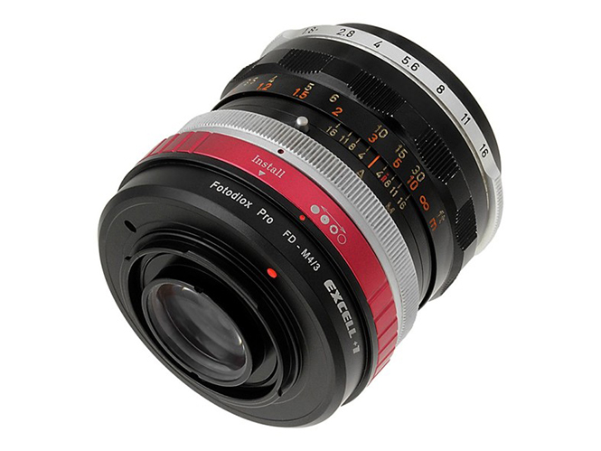 Fotodiox Excell +1, νέος adapter για τοποθέτηση Canon και Nikon φακών σε MFT μηχανές