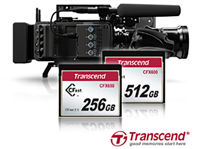 Νέες κάρτες μνήμης Transcend CFast 2.0 CFX650/600