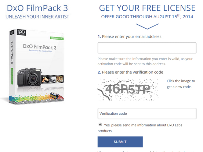 Κατεβάστε το DxO FilmPack 3 εντελώς δωρεάν μέχρι τις 15 Αυγούστου