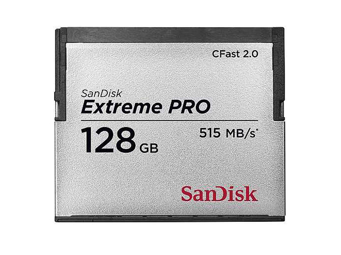 H Sandisk ανακοίνωσε την SanDisk Extreme PRO CFast 2.0 στα 128GB