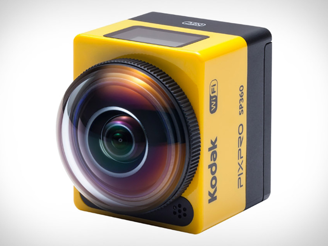 Kodak PixPro SP360, νέα τετράγωνη action camera με λήψη 360 μοιρών