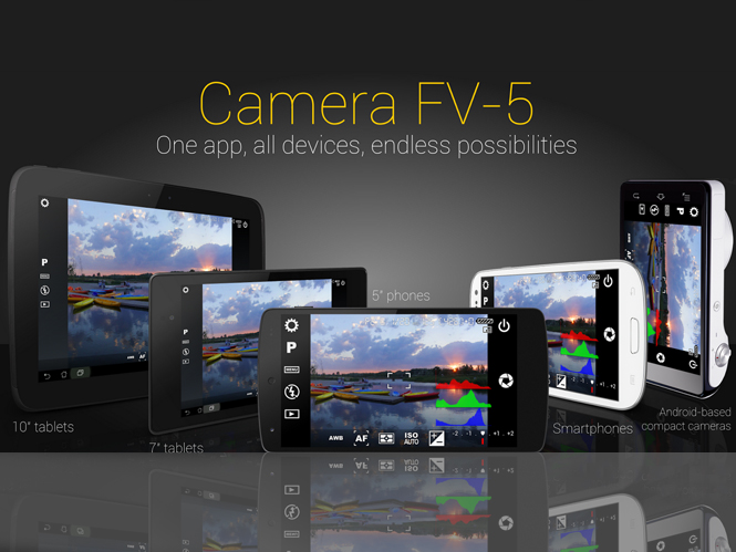 Η εφαρμογή Camera FV-5 φέρνει την δυνατότητα λήψης Raw αρχείων σε Android συσκευές