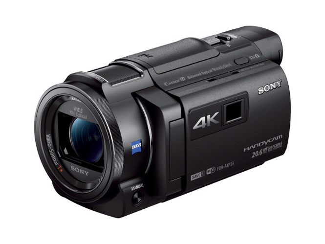 H Sony ανακοίνωσε την Sony Handycam FDR-AXP33, με 4K video και σταθεροποιητή