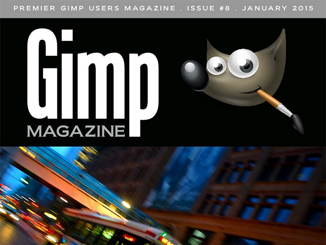 Κυκλοφόρησε το τεύχος Ιανουαρίου του GIMP Magazine