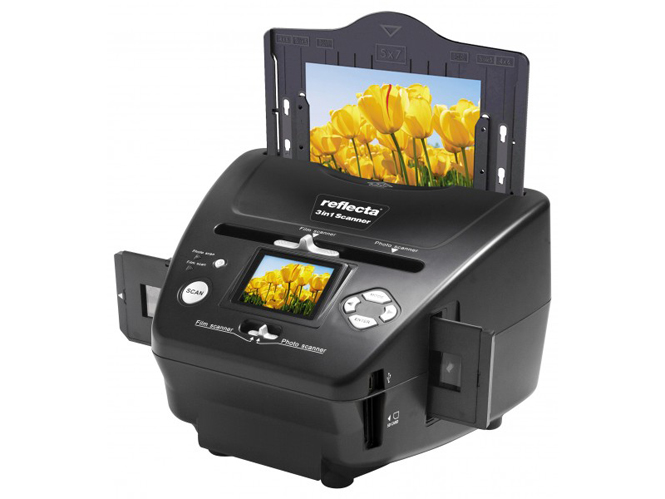 Reflecta 3in1 Scanner, ένα scanner για slides, αρνητικά και φωτογραφίες