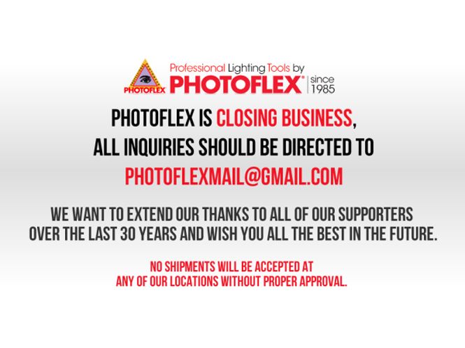 Τίτλοι τέλους για την Photoflex μετά από 30 χρόνια