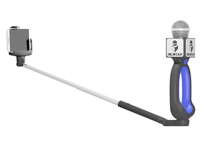 Το SoloCam είναι ένα selfie stick με ενσωματωμένο μικρόφωνο