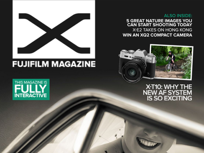 Διαβάστε το νέο τεύχος του ψηφιακού περιοδικού Fujifilm X Magazine