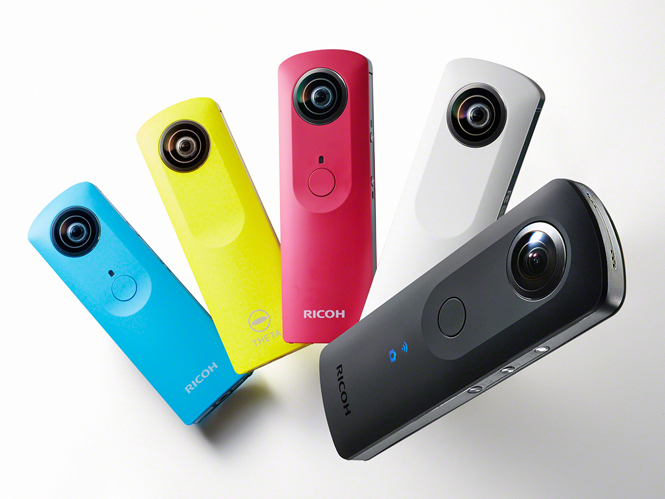 Ricoh Theta S, πουσάρει την ανάλυση στις λήψεις 360 μοιρών