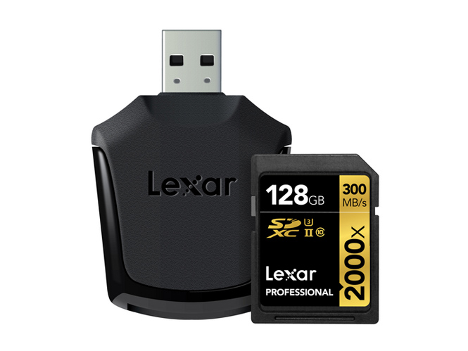 Lexar Professional 2000x SDXC UHS-II, η πιο γρήγορη SD κάρτα στα 128GB
