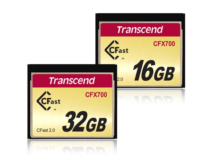 Νέα κάρτα μνήμης CF, Transcend CFast 2.0 CFX700