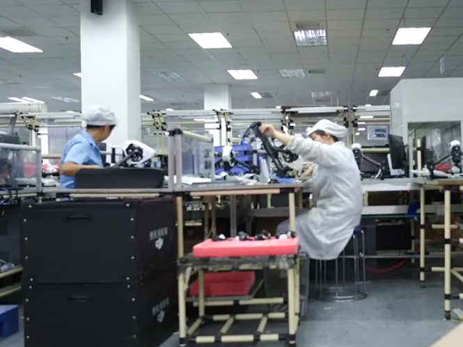 Ξεχασμένο video σε κάμερα δείχνει τα σπλάχνα του εργοστασίου της DJI