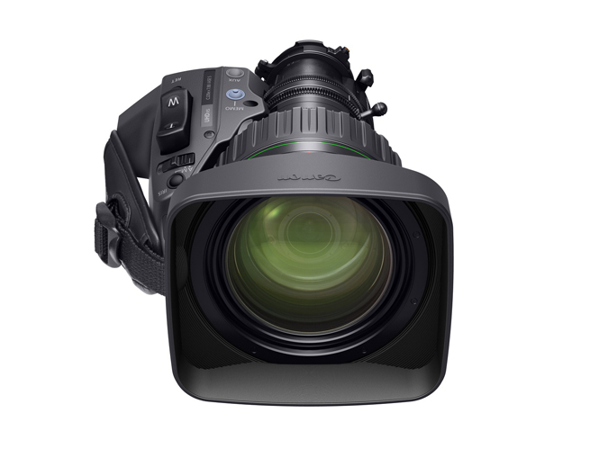 Canon CJ20ex7.8B, νέος 4Κ φορητός τηλεοπτικός φακός