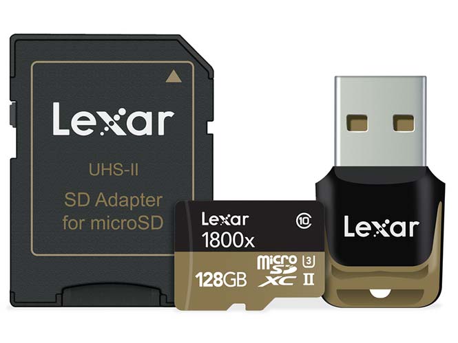 Νέα επαγγελματική microSD κάρτα μνήμης από τη Lexar στα 1.800x