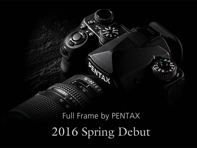 H Pentax συνεχίζει να μας προετοιμάζει για τη Full Frame μηχανή της