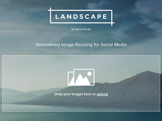 Landscape, online εργαλείο για σωστή περικοπή εικόνων για τα κοινωνικά δίκτυα