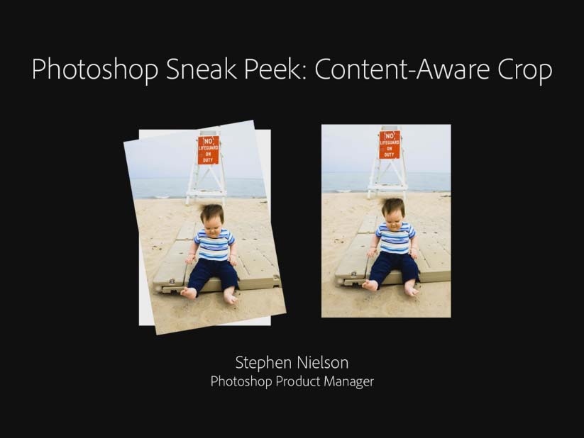 Content Aware Cropping: Έρχεται στο επόμενο update του Adobe Photoshop