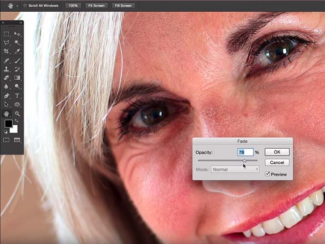 Retouch ματιών με το Adobe Photoshop