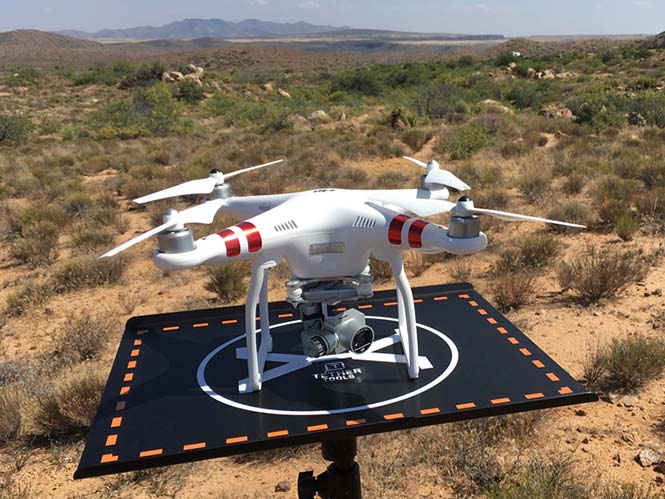 Aero LaunchPad, μία βάση απογείωσης – προσγείωσης για οποιοδήποτε drone
