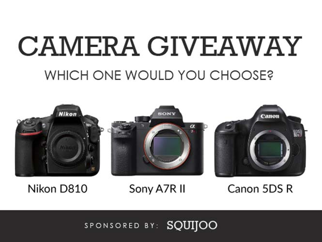 Μεγάλος Διαγωνισμός! Κέρδισε μία εκ των Canon EOS 5DS R, Nikon D810 ή Sony A7R II