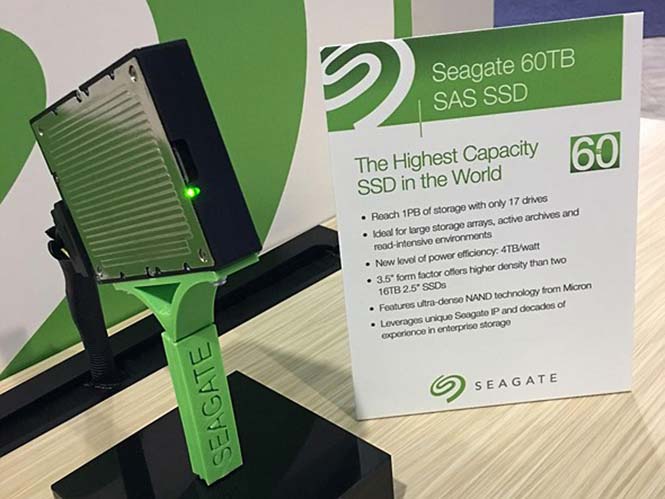 Η Seagate παρουσίασε τον πρώτο SSD σκληρό δίσκο στα 60TB