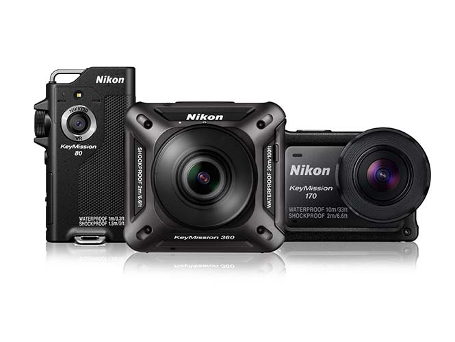 H Nikon ανακοίνωσε δύο νέες action cameras στη σειρά Keymission