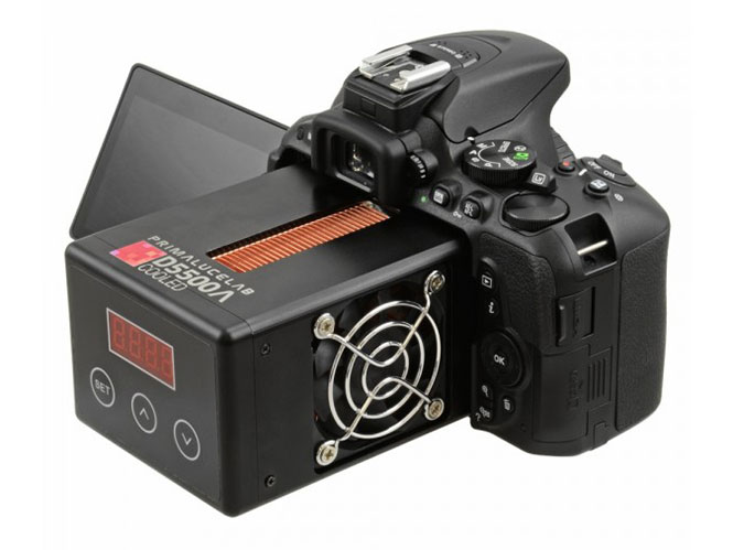 Nikon D5500a Cooled, μία ειδικά τροποποιημένη μηχανή για αστροφωτογραφία